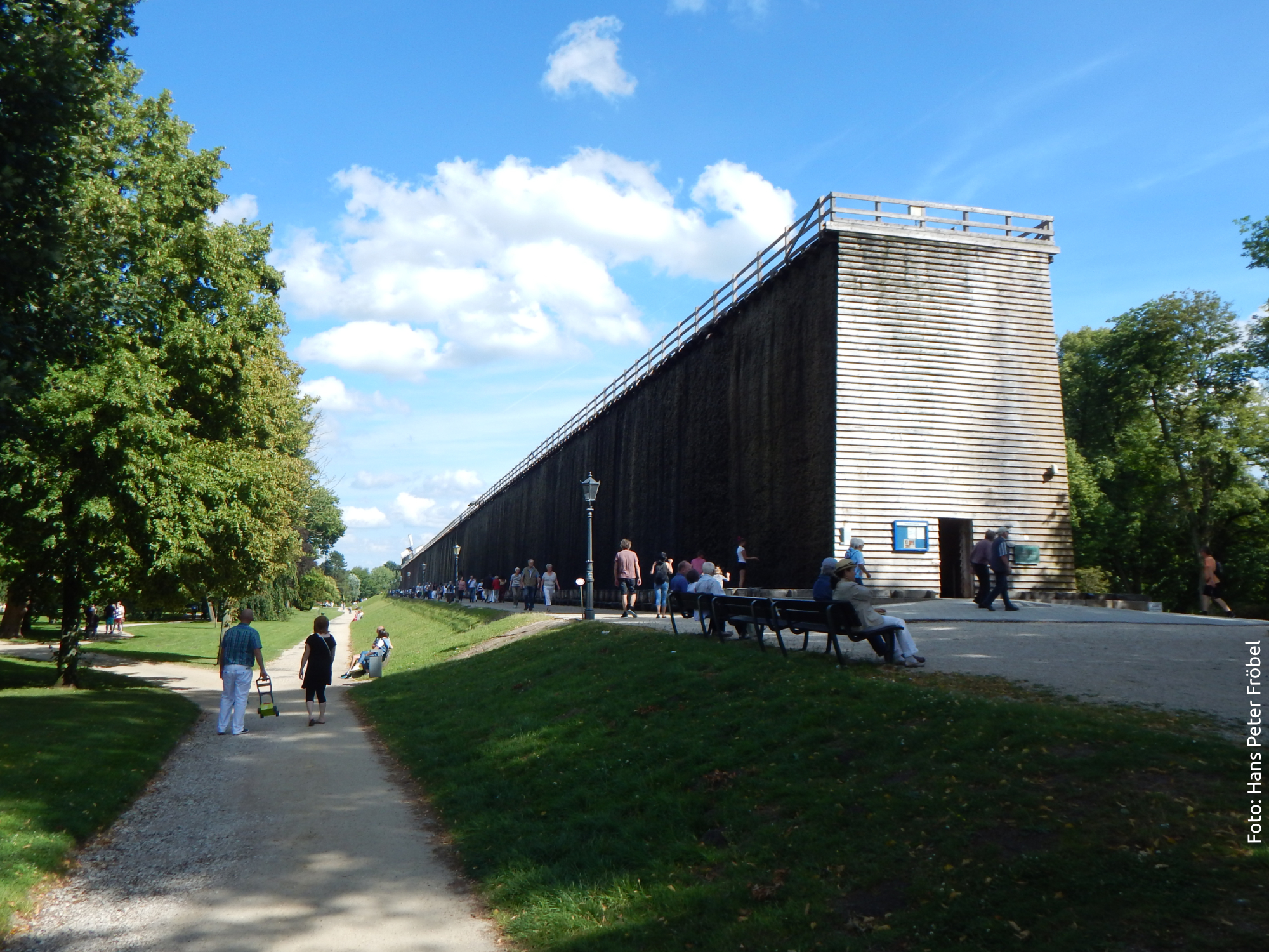 Neues Gradierwerk in Bad Rothenfelde