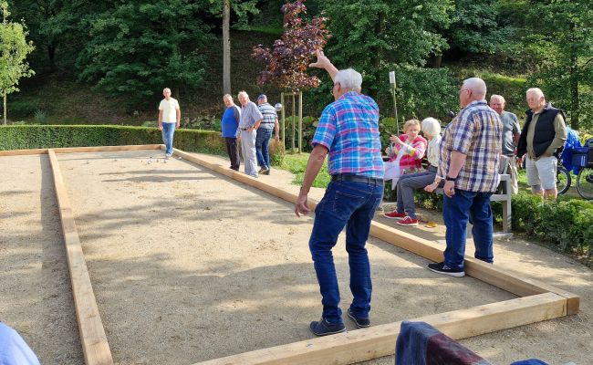 Image - Sanierung einer Boulebahn in Bad Iburg