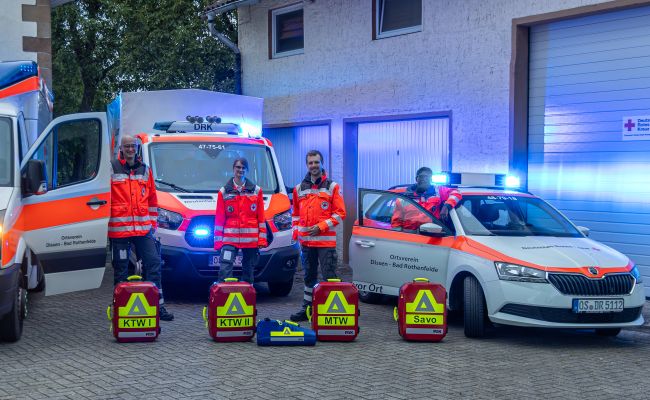 Image - Notfallrucksäcke für DRK Dissen-Bad Rothenfelde